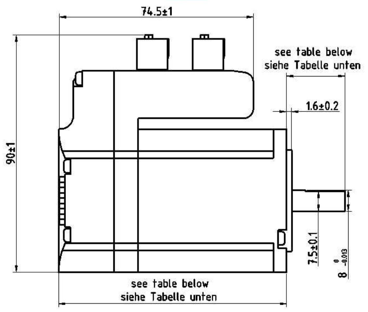 JMC Closed Loop Schrittmotor|integrierte Endstufe|3 Nm|NEMA 24-3