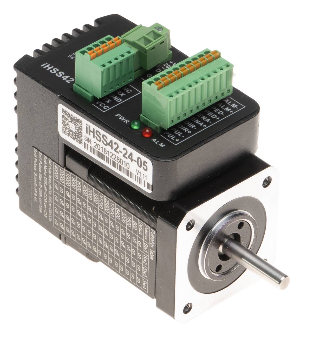 JMC Closed Loop Schrittmotor|integrierte Endstufe|0,48 Nm|NEMA 17-0