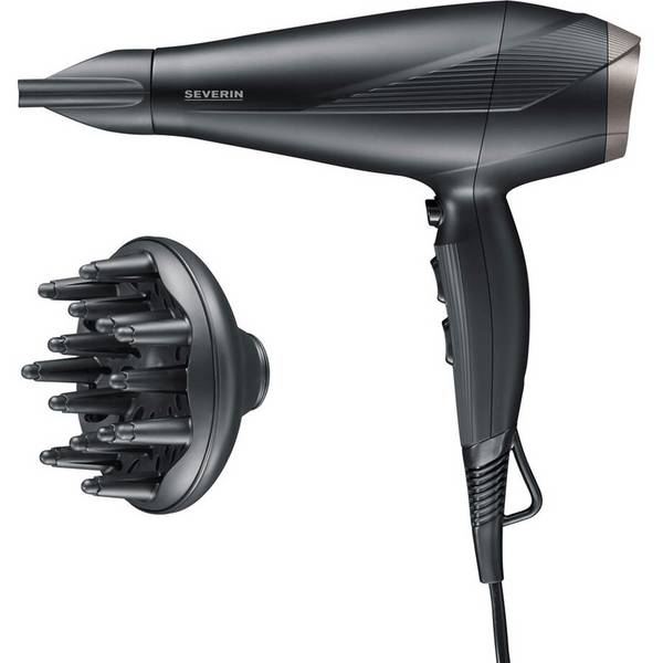 SEVERIN Haartrockner HT 0167, schwarz / silber