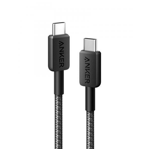 Anker 322 USB-C auf USB-C Kabel 90cm, Schwarz A81F5G11-1