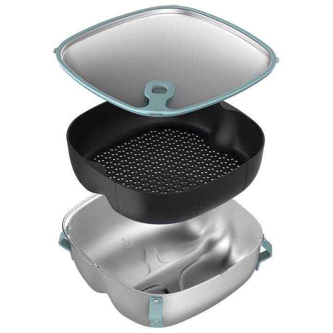Philips HD9960-00 2-in-1 Set for Steaming and Frying Accessory for 8.3-liter Airfryer XXL-0