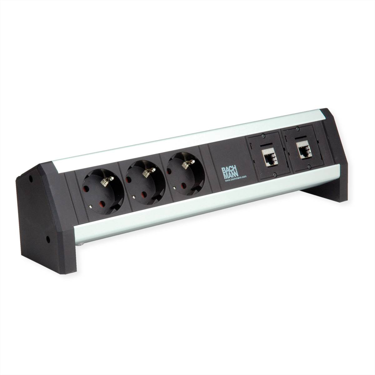 BACHMANN DESK 3xCEE7/3 2x CM-CAT6A Modul-0