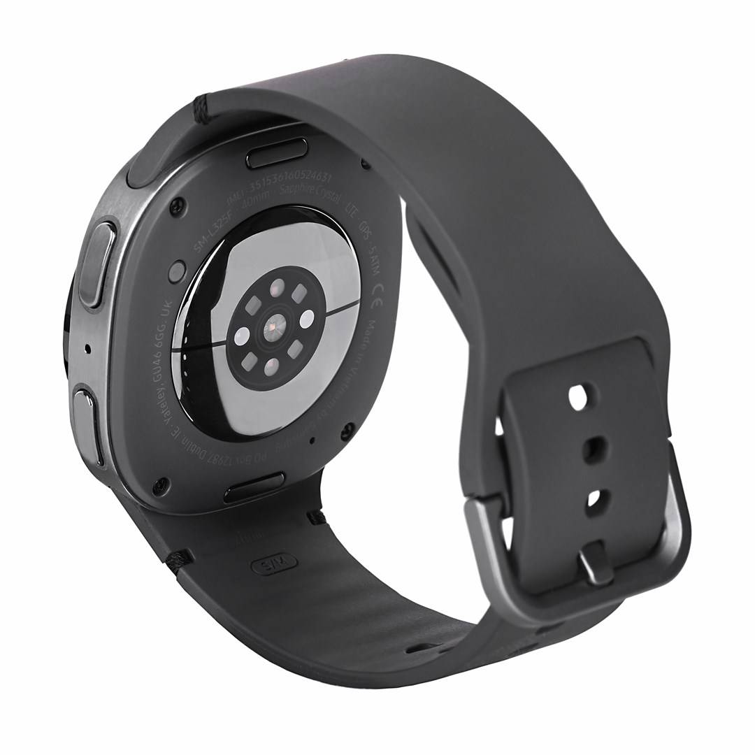 Galaxy Watch8 - 40 mm - Carbon-Schwarz - intelligente Uhr mit Sportband - Gummi-3