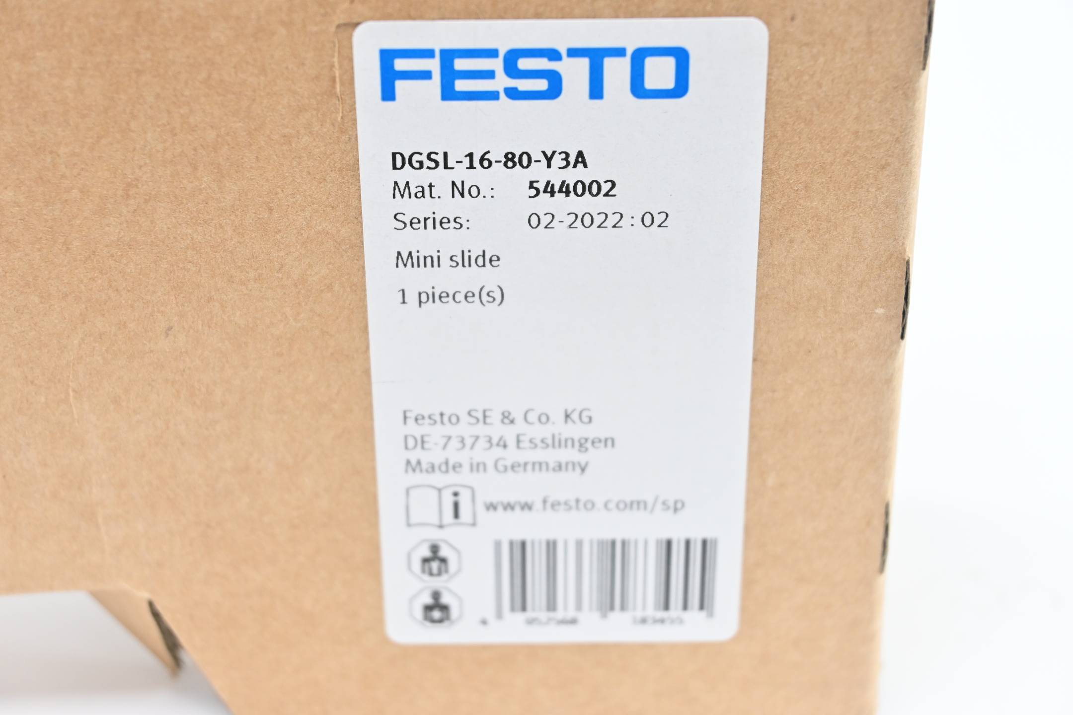 Festo Mini-Schlitten DSGL-16-80-Y3A ( 544002 )-1