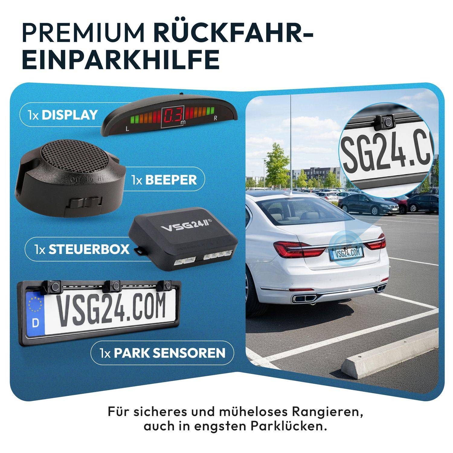 VSG24 Einparkhilfen ECHO PLUS Akustisch-1