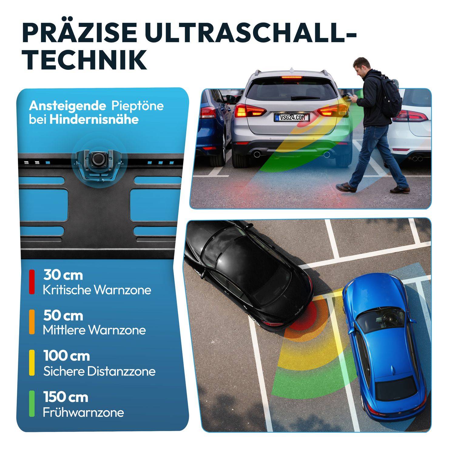 VSG24 Einparkhilfen ECHO PLUS Akustisch-2