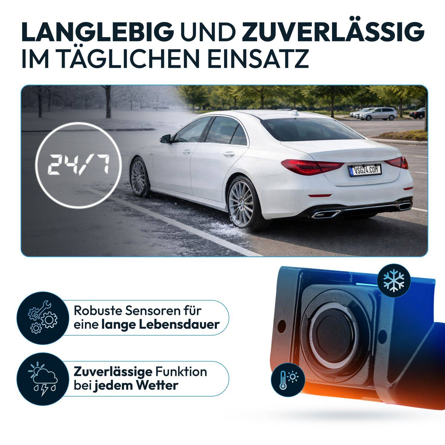 VSG24 Einparkhilfen ECHO PLUS Akustisch-4