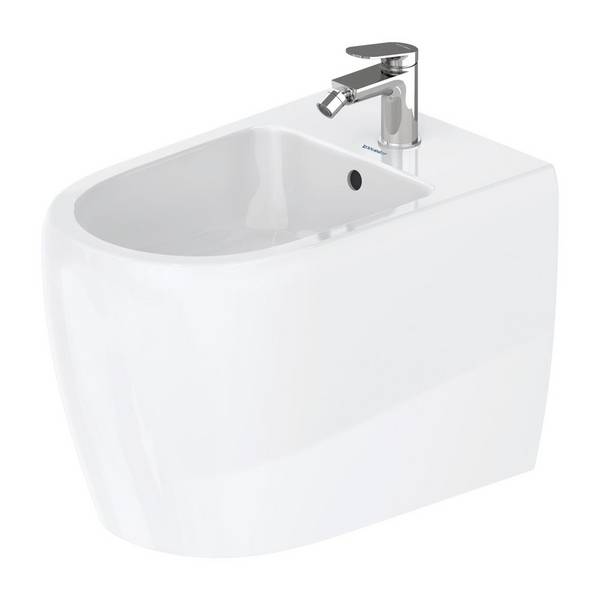 Duravit Standbidet QATEGO 390x600mm back to wall m ÜL 1 HL HG weiß