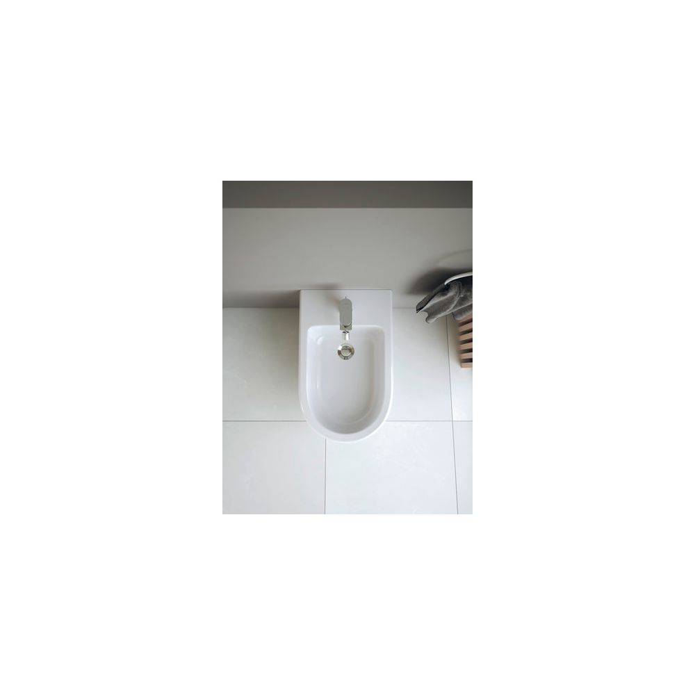 Duravit Standbidet QATEGO 390x600mm back to wall m ÜL 1 HL HG weiß-1