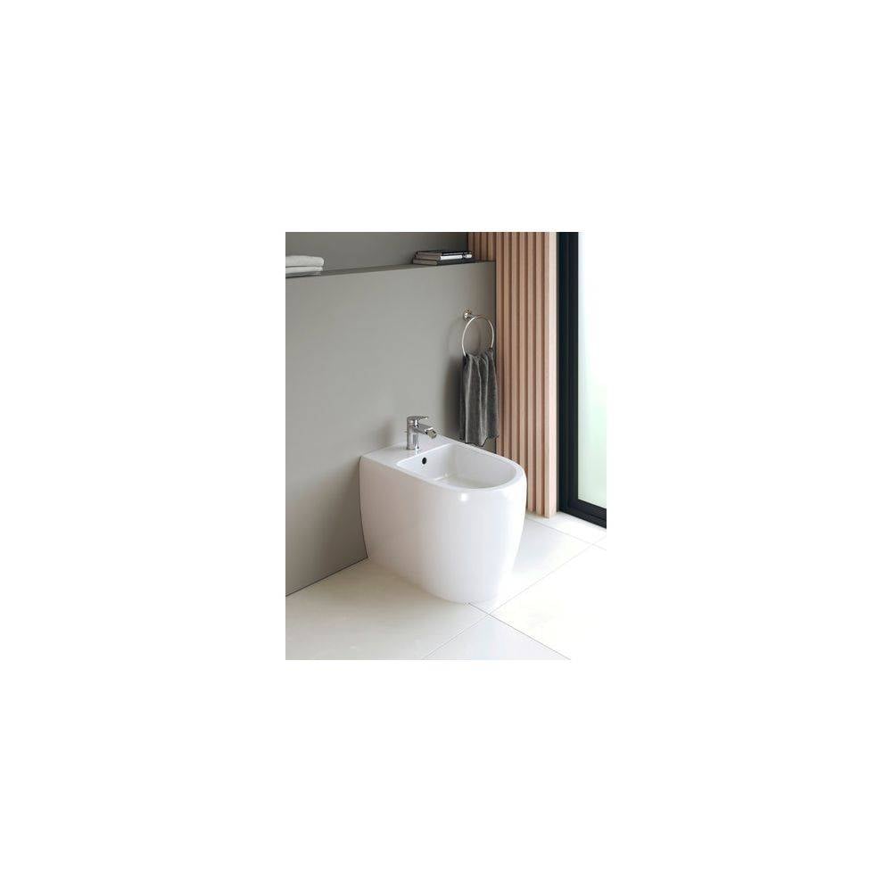 Duravit Standbidet QATEGO 390x600mm back to wall m ÜL 1 HL HG weiß-2
