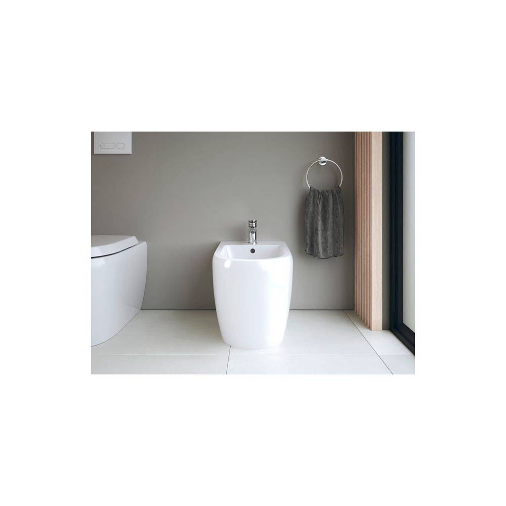 Duravit Standbidet QATEGO 390x600mm back to wall m ÜL 1 HL HG weiß-3