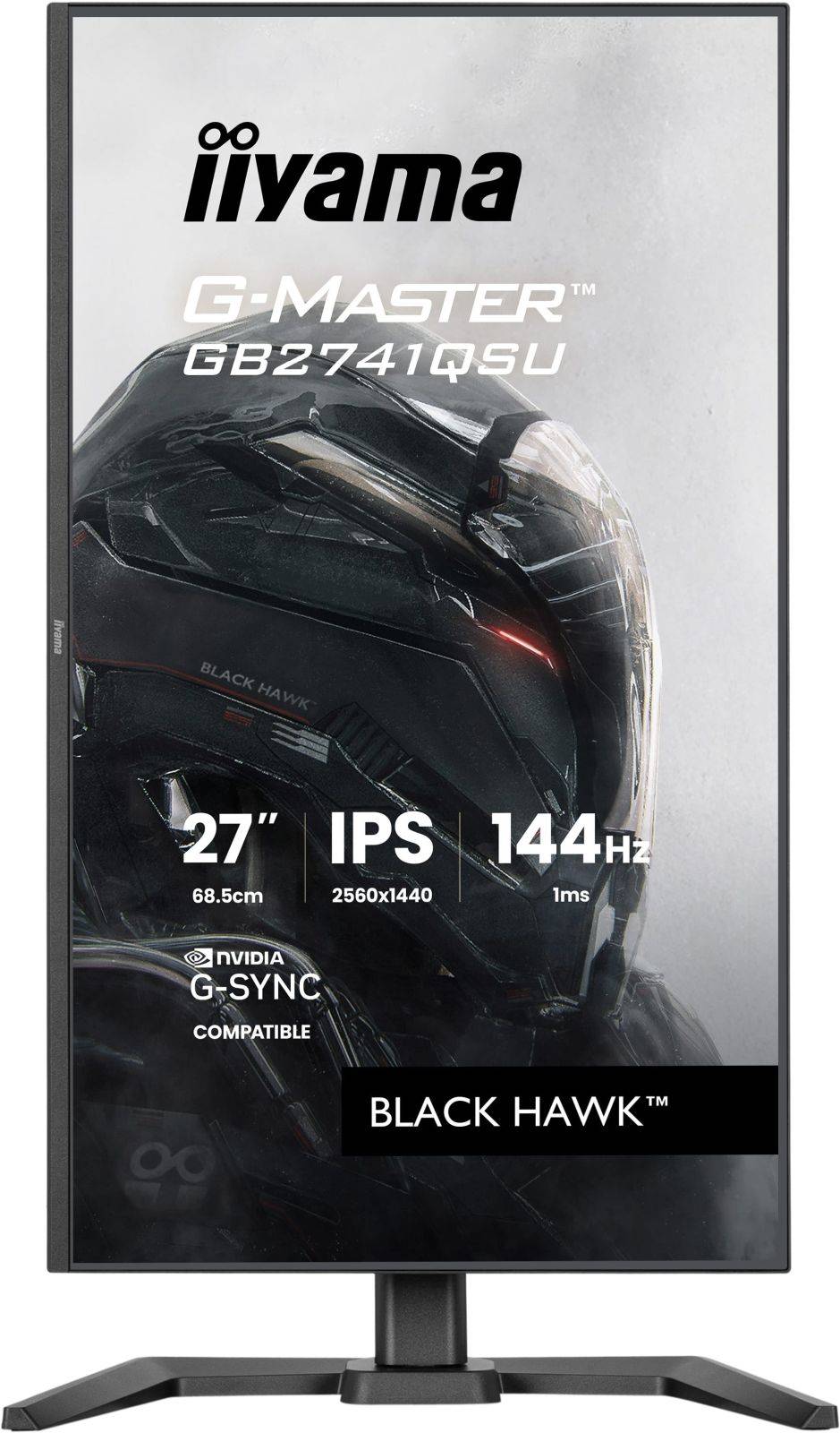 iiyama G-Master Black Hawk ™ GB2741QSU-B1 68,6 cm (27"") GB2741QSU-B1-1