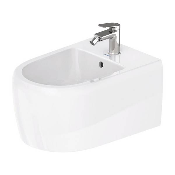 Duravit Wandbidet QATEGO 385x570mm m ÜL 1 HL HygieneGlaze weiß