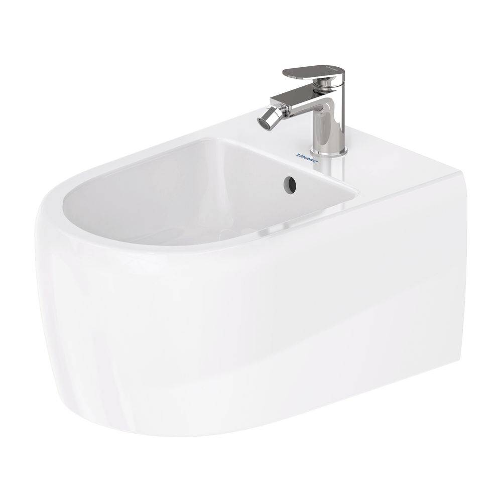 Duravit Wandbidet QATEGO 385x570mm m ÜL 1 HL HygieneGlaze weiß-0