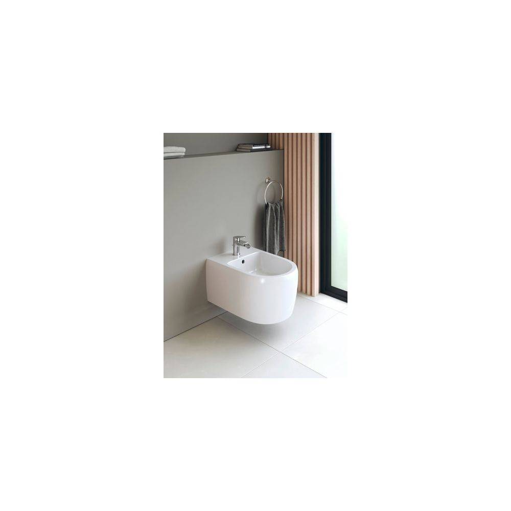 Duravit Wandbidet QATEGO 385x570mm m ÜL 1 HL HygieneGlaze weiß-2