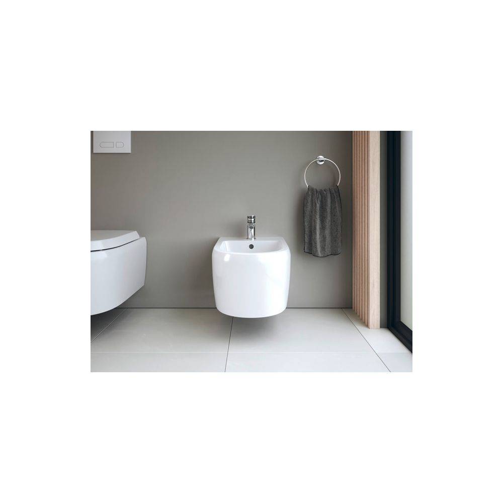Duravit Wandbidet QATEGO 385x570mm m ÜL 1 HL HygieneGlaze weiß-3