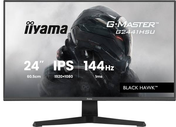 iiyama G-Master Black Hawk ™ G2441HSU-B1 61 cm (24"") G2441HSU-B1