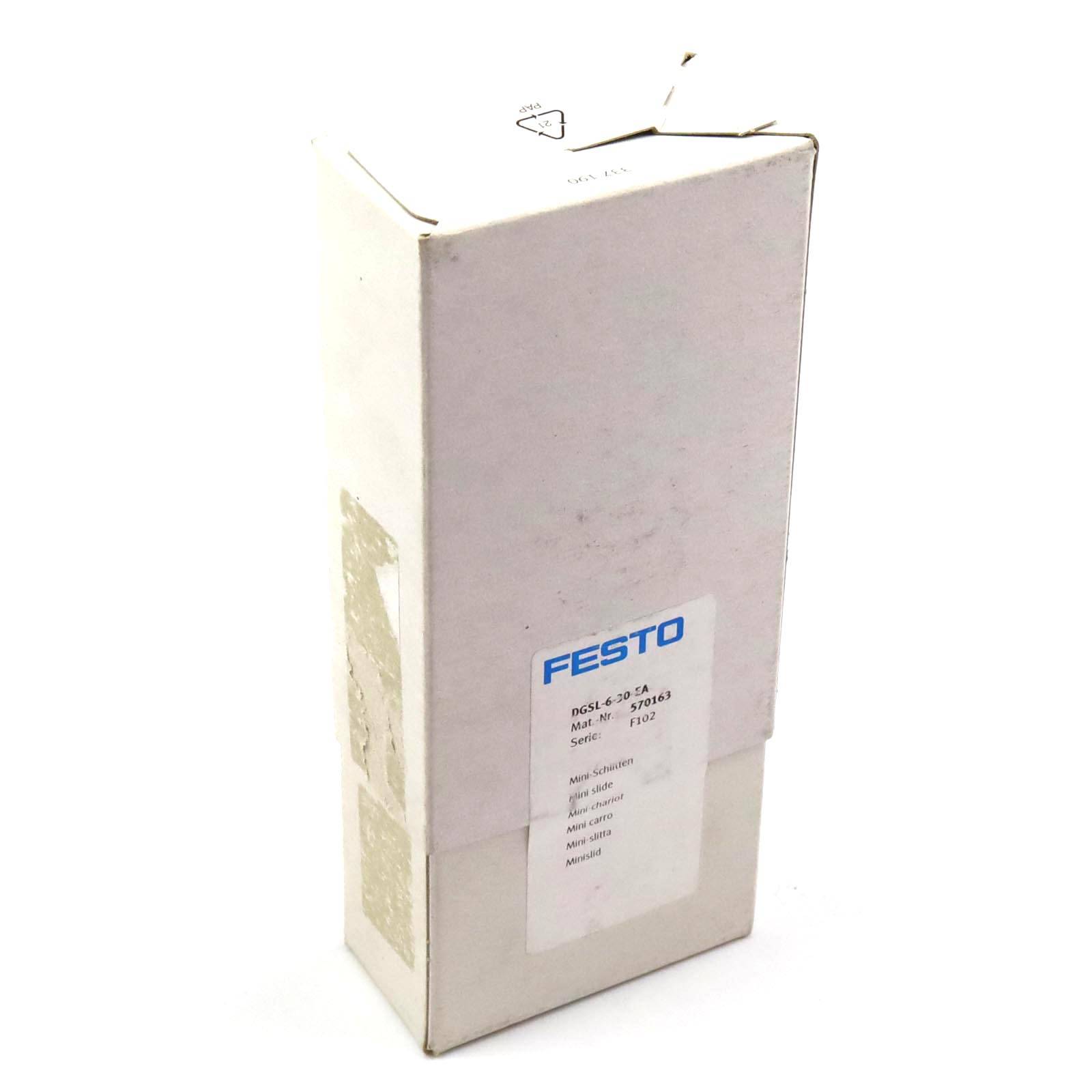 Festo Mini-Schlitten DGSL-6-30-EA 570163 SIE-0