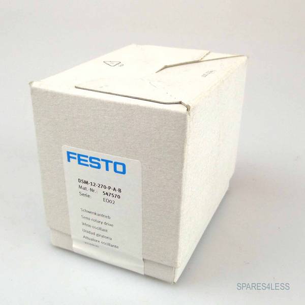 FESTO DSM-12-270-P-A-B Semi-rotary drive, P/n: 547570