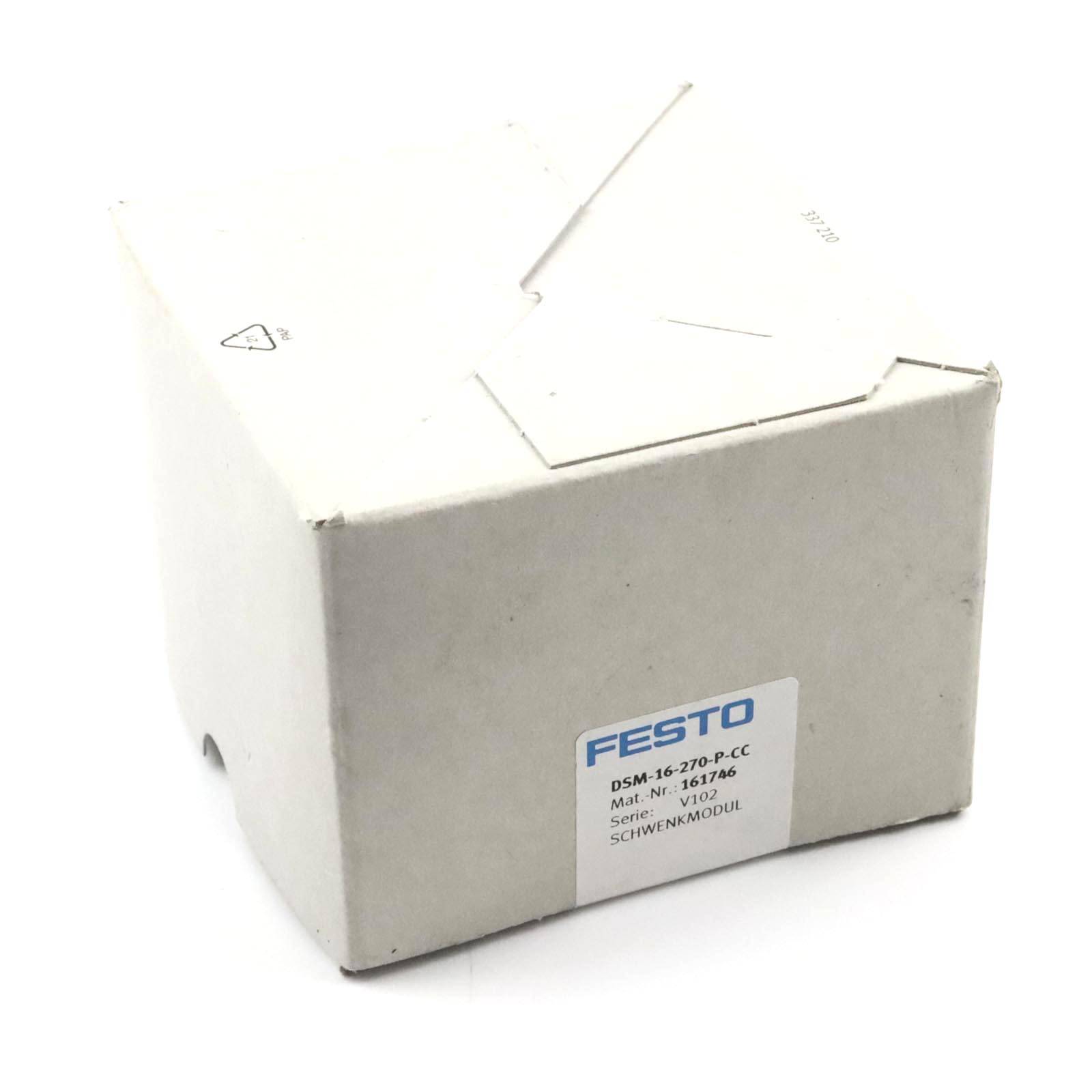 Festo Schwenkantrieb DSM-16-270-P-CC 161746 SIE-0