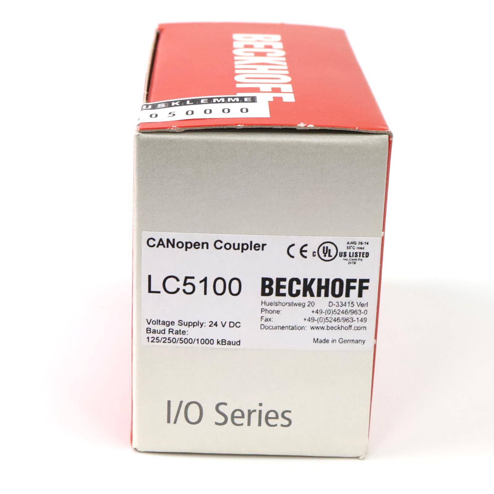 Beckhoff CANopen Coupler LC5100 SIE-1