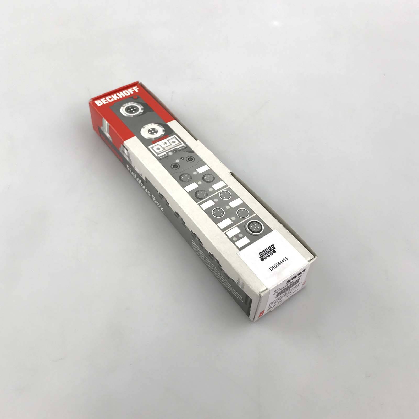 Beckhoff IP2001-B318, Feldbus Box, 8-Kanal-Digital-Ausgang, PROFIBUS, 24V DC, 0,5A, M8, integriertes T-Stück-0