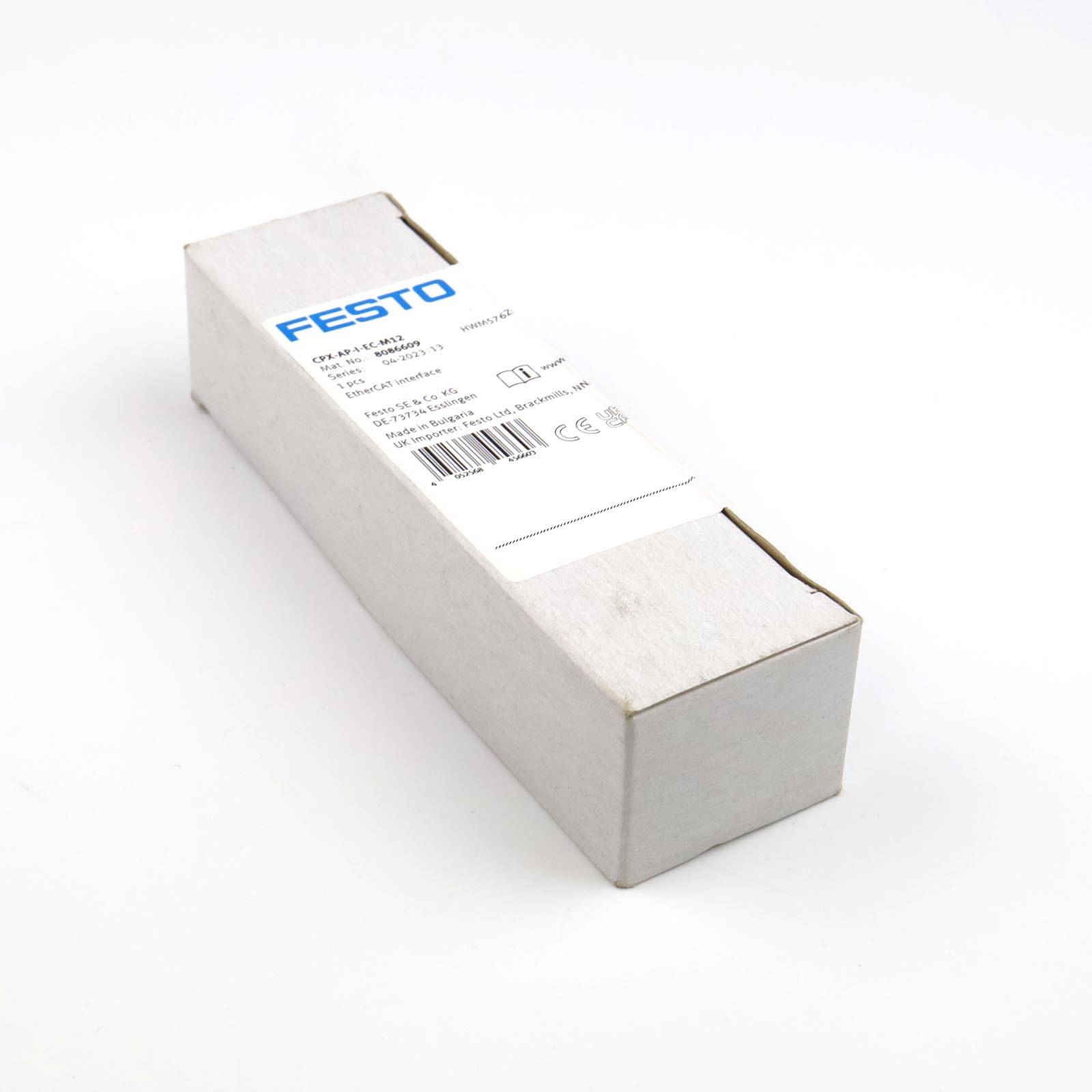 Festo EtherCAT Interface CPX-AP-I-EC-M12 8086609 SIE-0