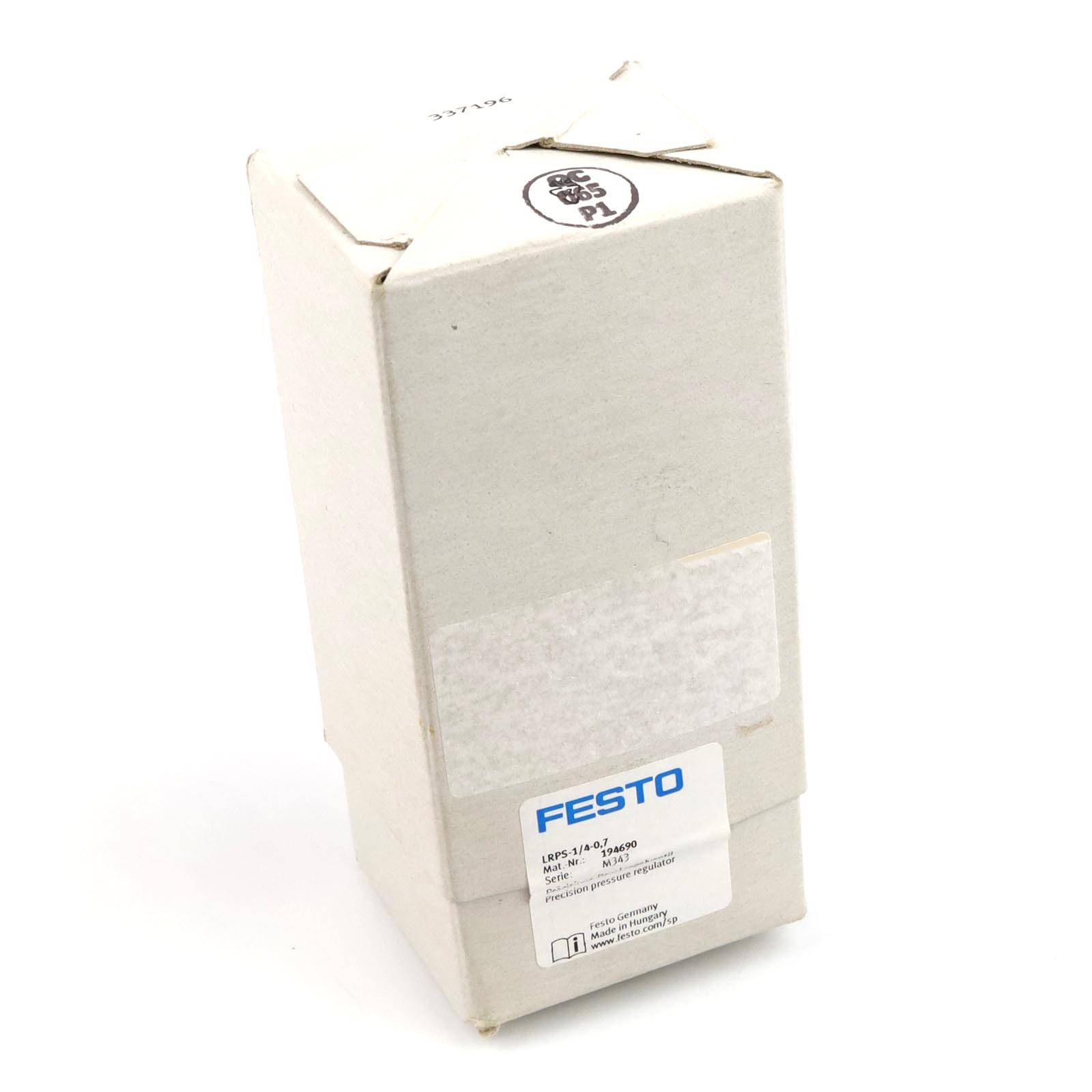 Festo Präzisions-Druckregelventil LRPS-1/4-0,7 194690 SIE-0