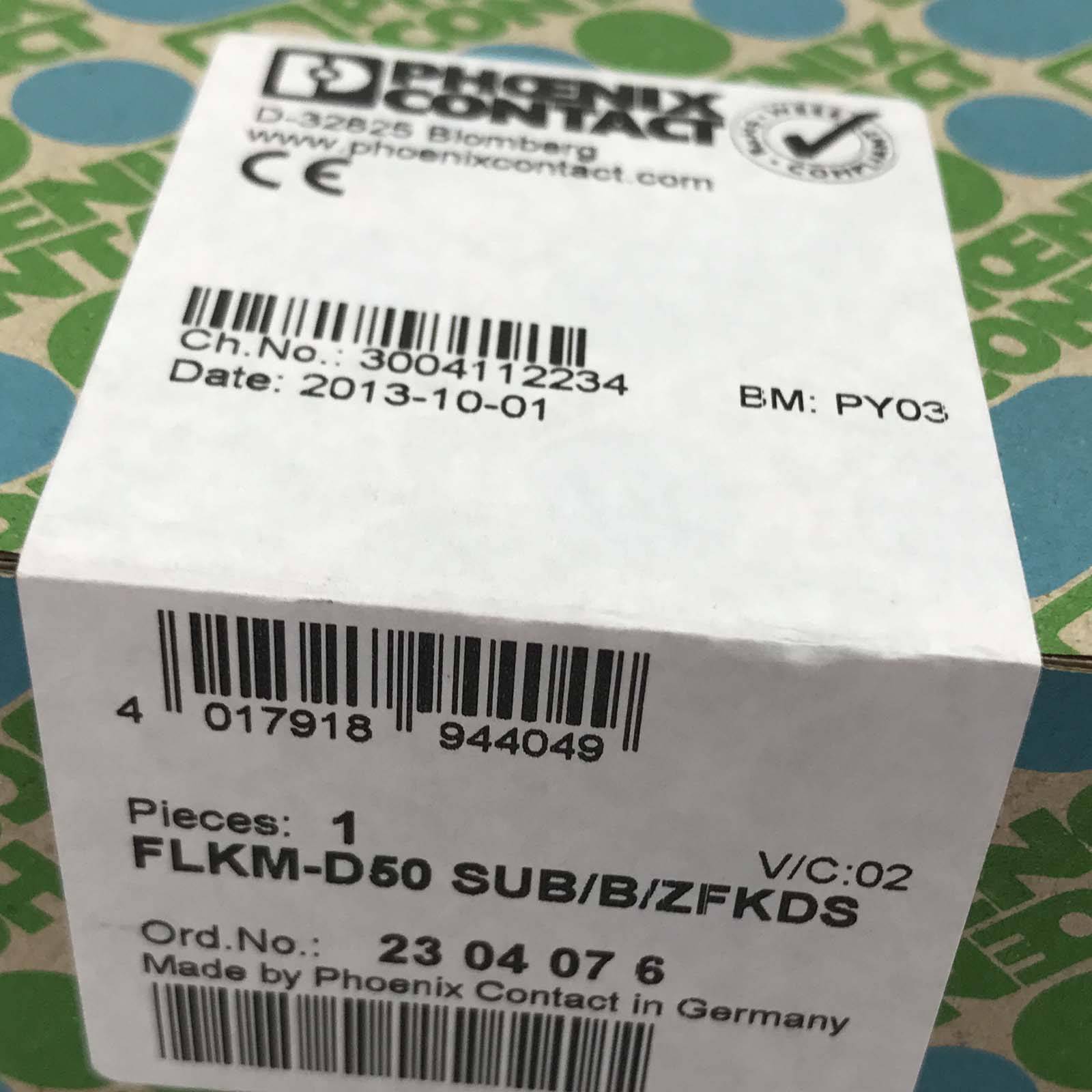 Phoenix Contact Übergabemodul FLKM-D50 SUB/B/ZFKDS 2304076 SIE-1