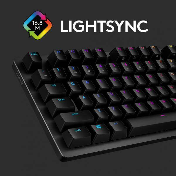 Logitech Gaming G512 - Tastatur - Hintergrundbeleuchtung - TL: US, QWERTY-2