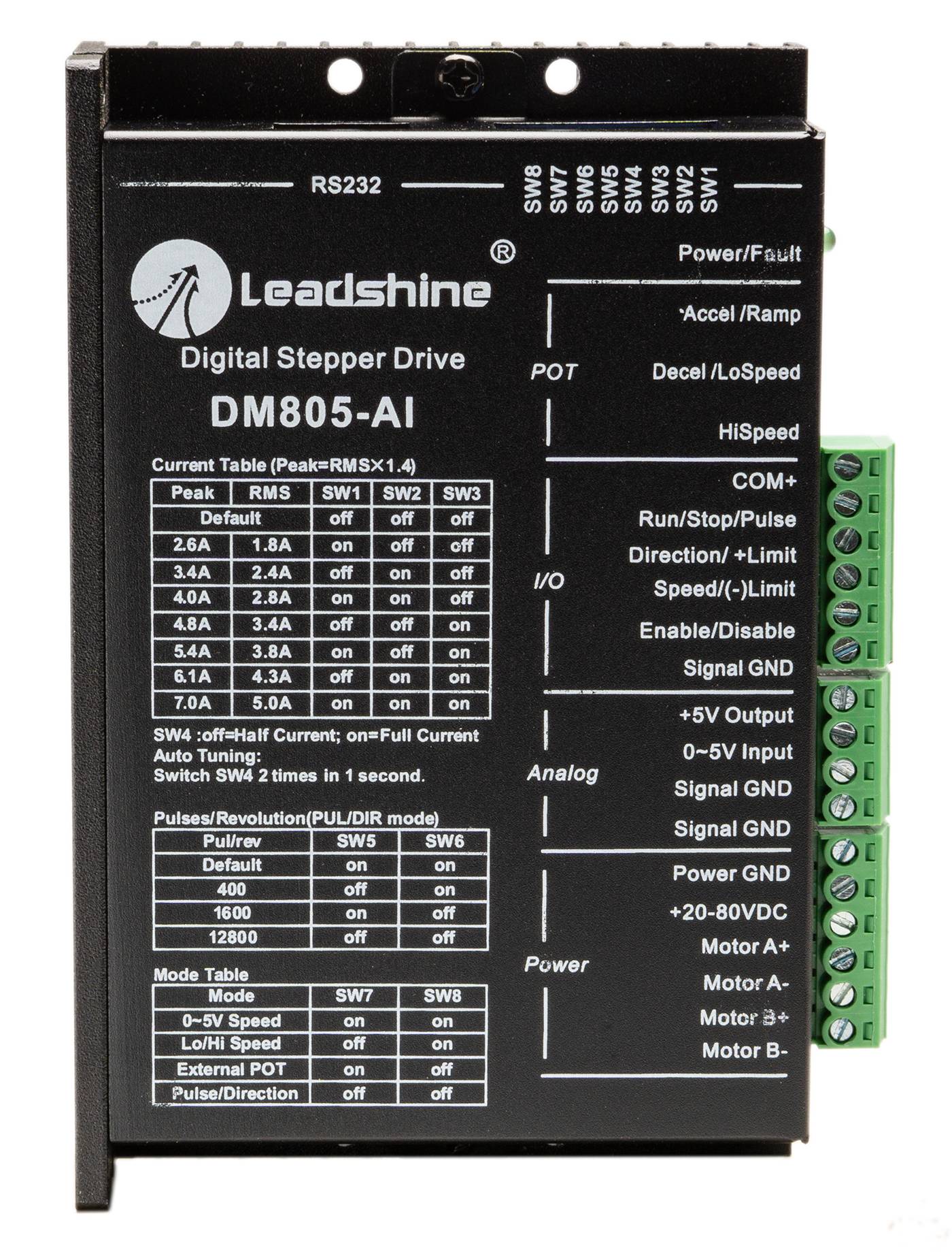 Leadshine Schrittmotor-Endstufe|DM805-AI|Digital-1