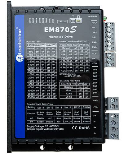 Leadshine Schrittmotor-Endstufe|EM870S|Digital-2
