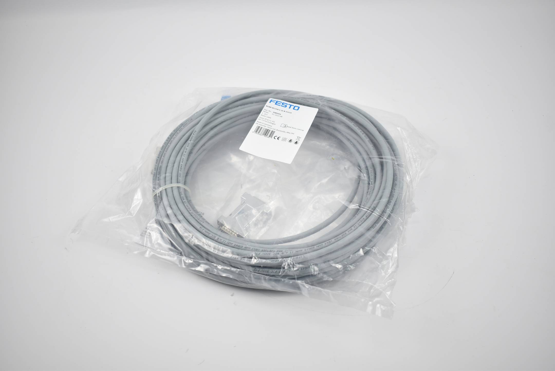 FESTO NEBM-M12G8-E-25-N-S1G15 Encoder cable, P/n: 5085054