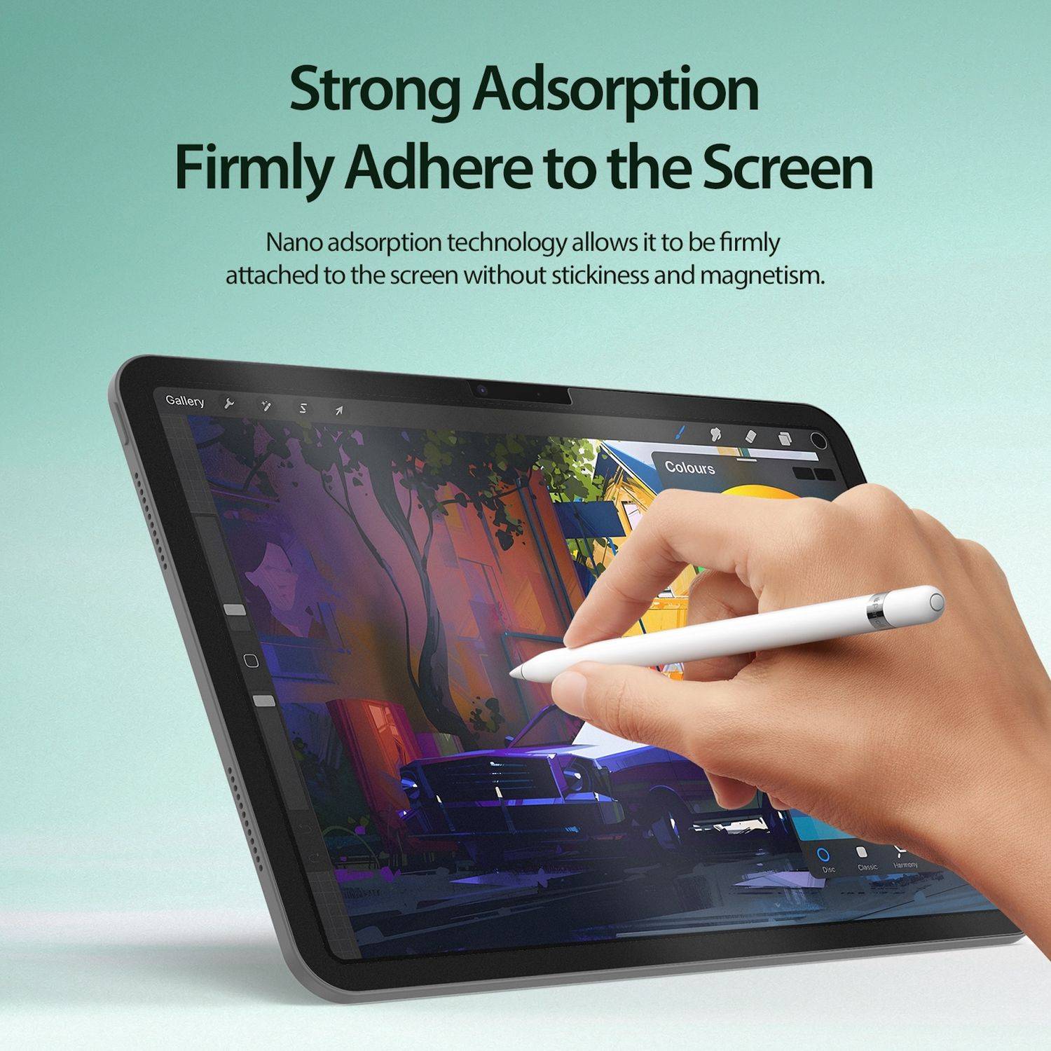 Abnehmbare PaperFeel Papier Folie für Apple iPad 11. Gen A16 2025 / 10.9 2022-3