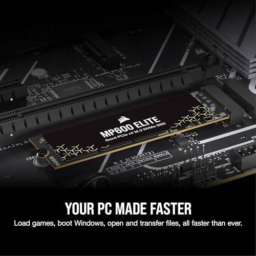 Corsair MP600 ELITE - SSD - verschlüsselt - 1 TB - intern - M.2 2280 - PCIe 4.0 x4 (NVMe)-2