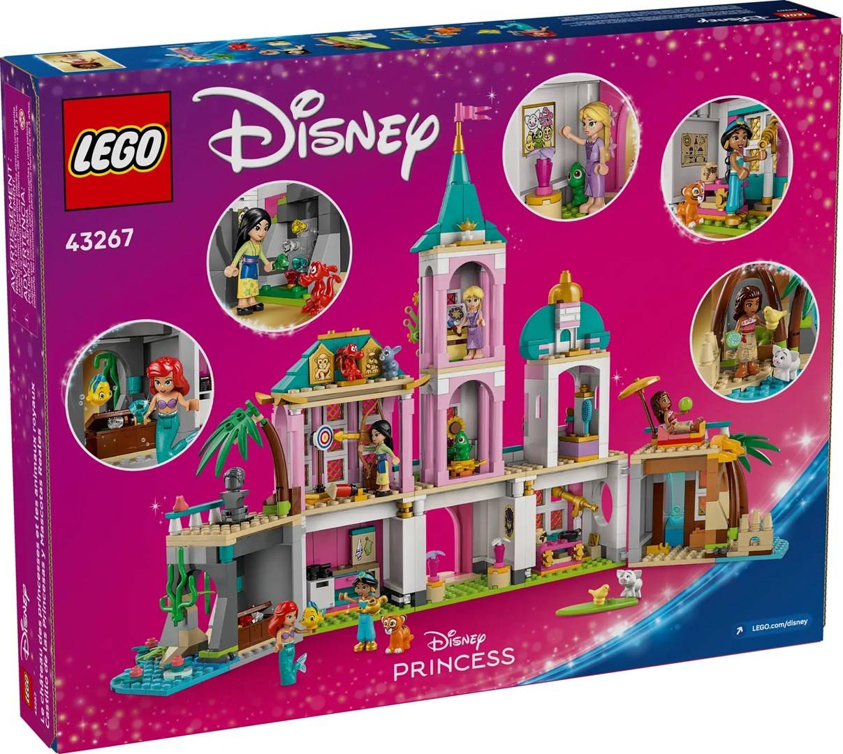 LEGO - 43267 - Disney - Prinzessinnenschloss mit Haustieren-1