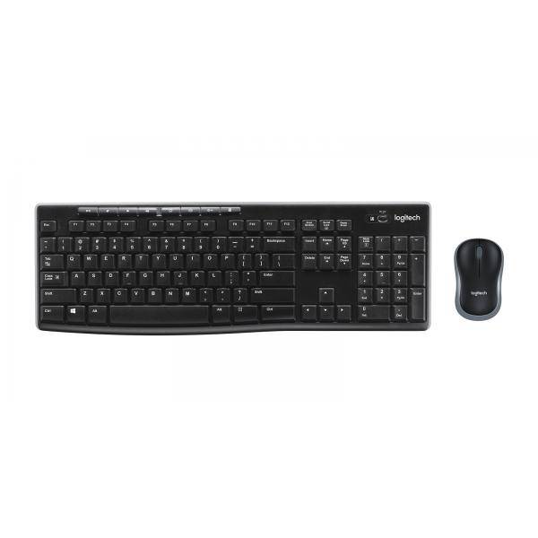 Logitech MK270 Wireless Desktop Combo für Schulen, mit Silikonhülle, USB, DE-0