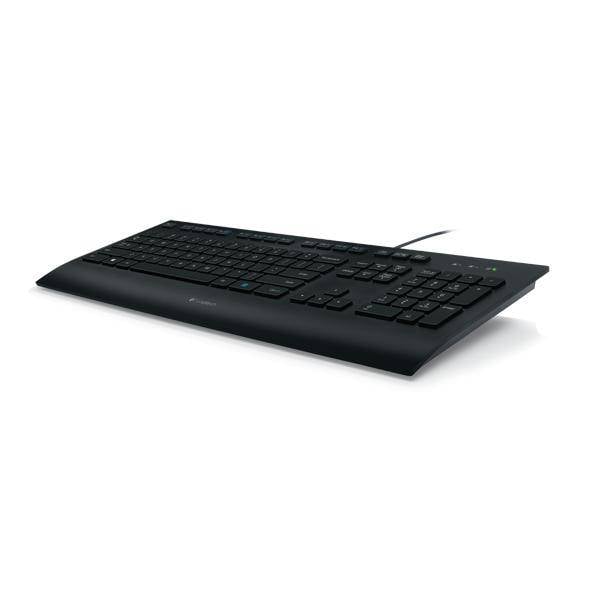 Logitech K280e USB QWERTY Nordischer Raum Schwarz Tastatur Corded Keyboard 930g Nordic OEM Black-3