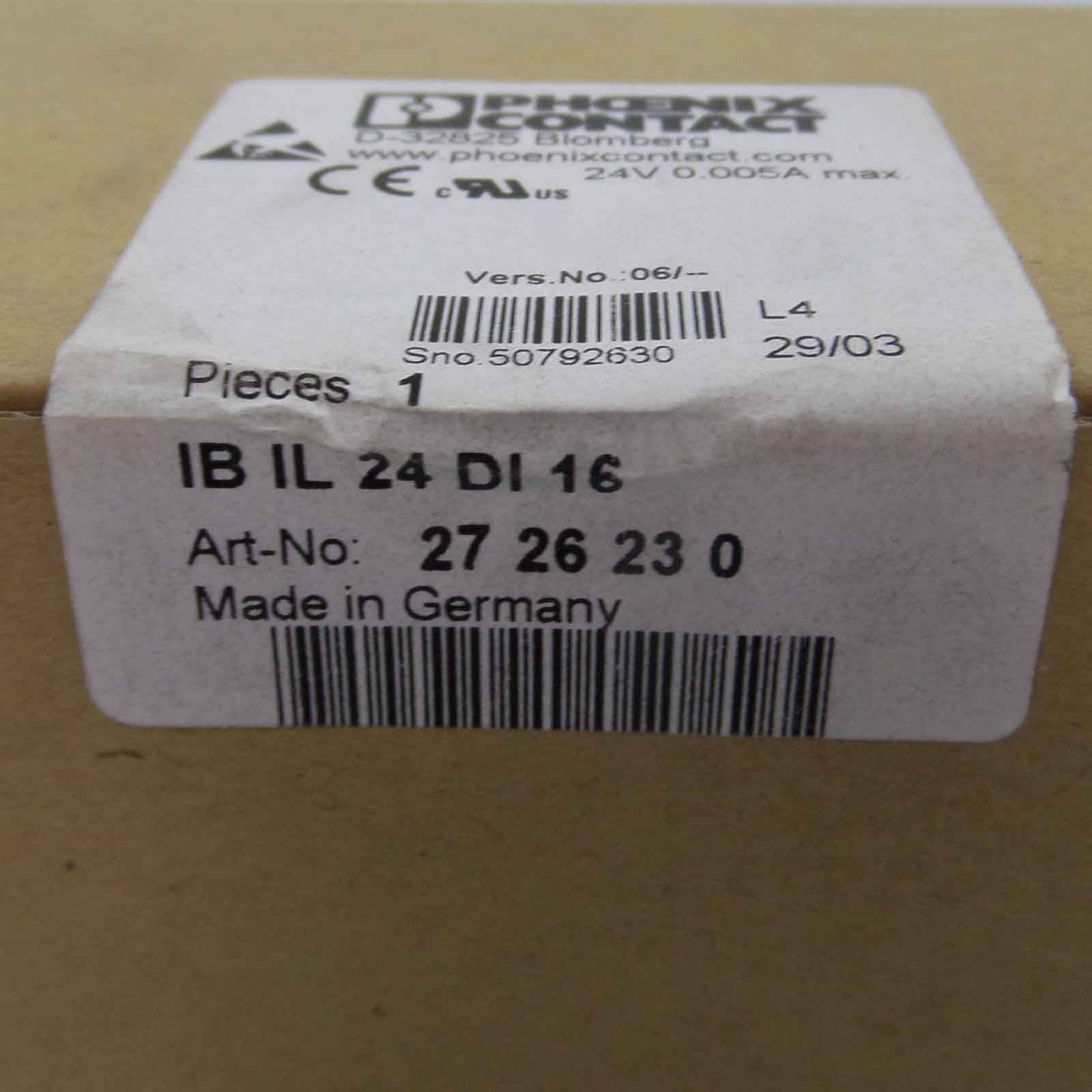 Phoenix Contact Inline-Klemme IB IL 24 DI 16 (2726230)-1