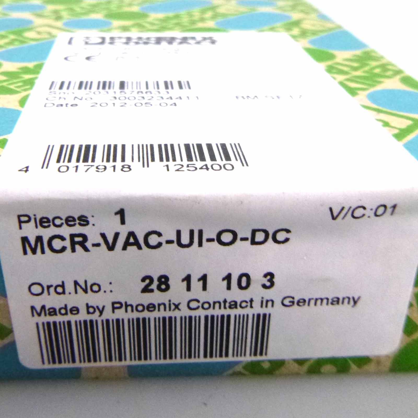 Phoenix Contact Spannungsmessumformer MCR-VAC-UI-O-DC 2811103 SIE-1
