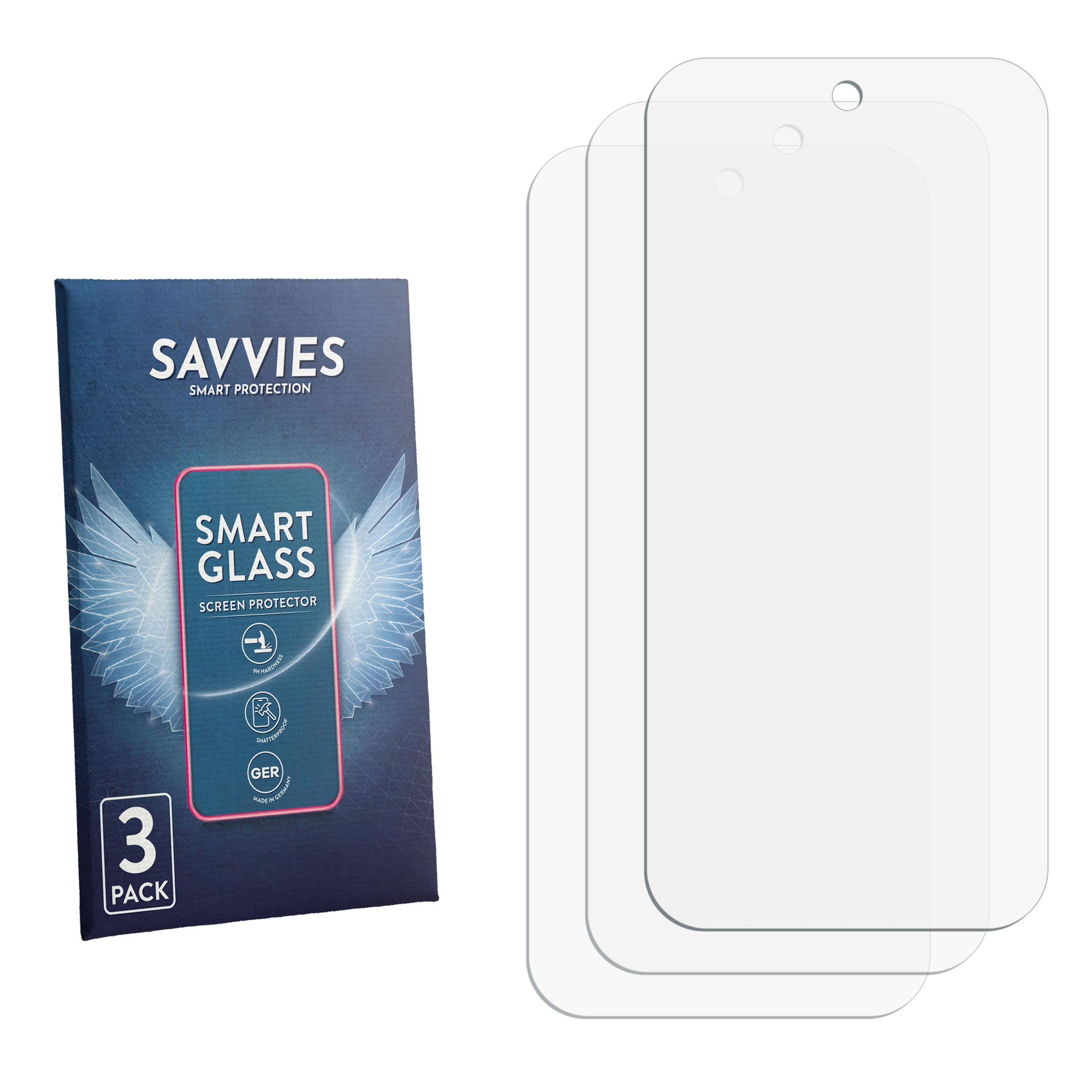 Savvies Smart Glass 3x Flexible Panzer Schutz Glas Folie für Google Pixel 10-3