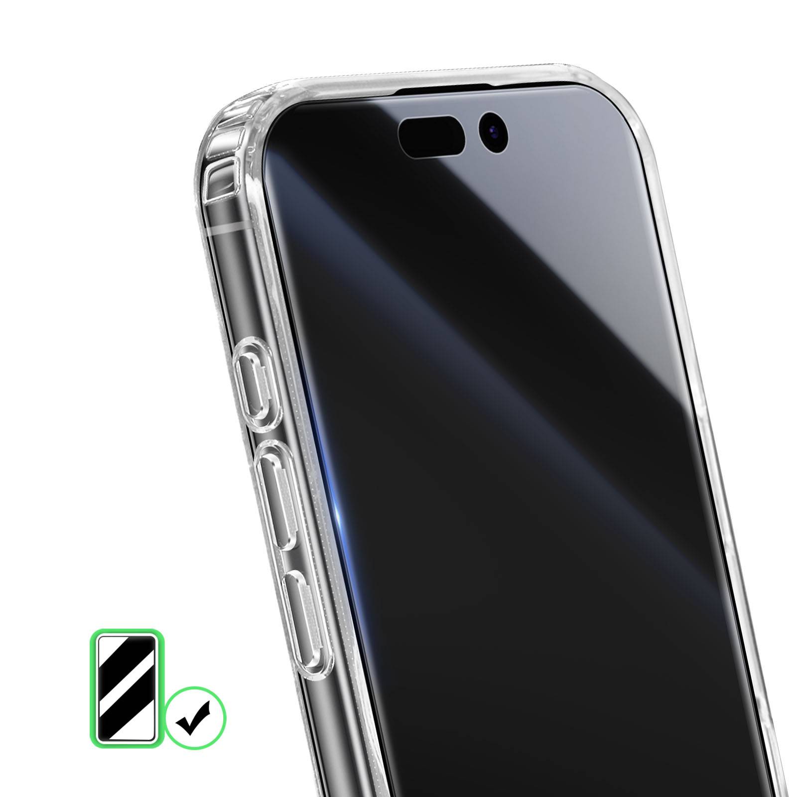 4smarts Second Glass Privacy, Apple, iPhone 17 Pro, Transparent, 1 Stück(e)-3