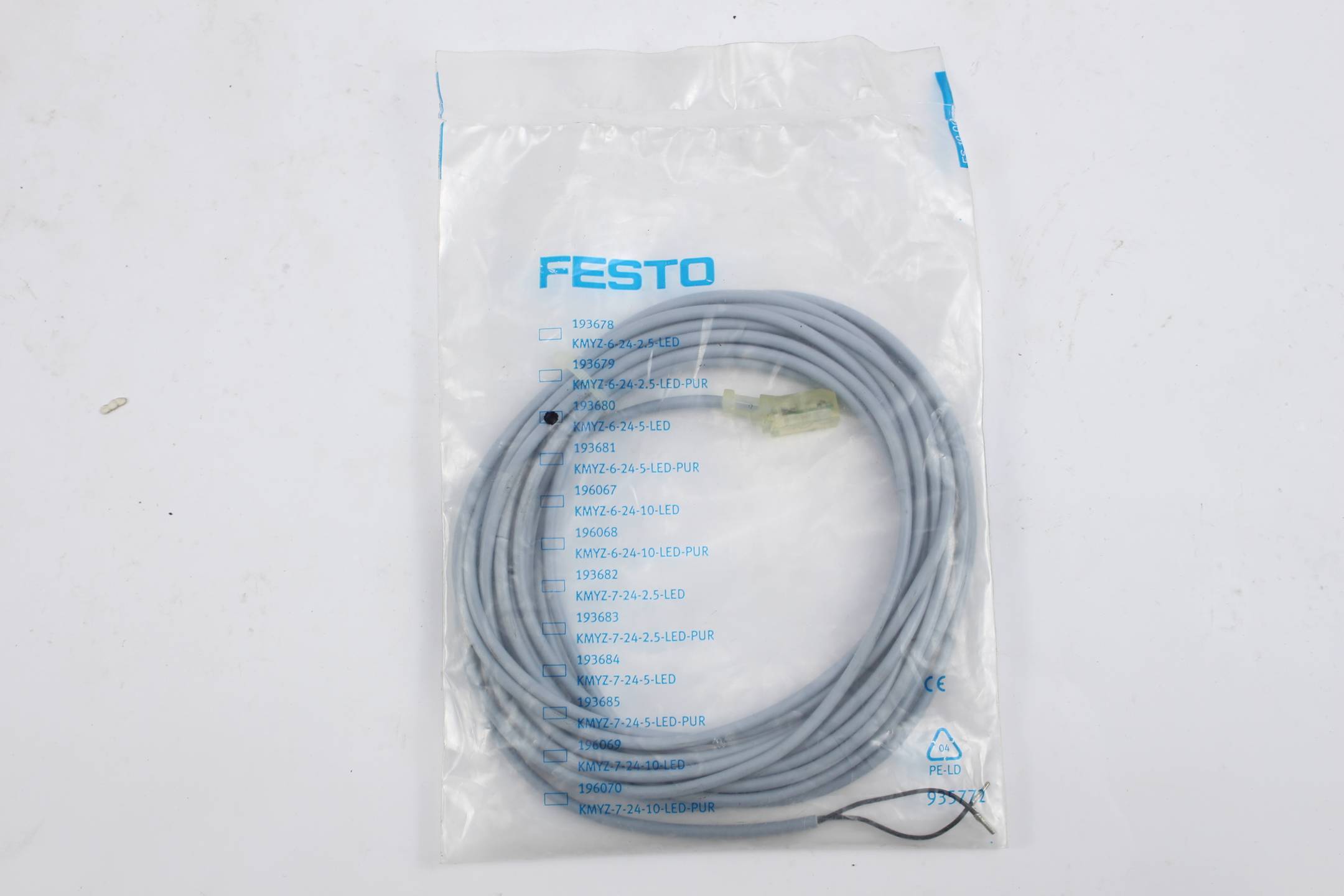 Festo Steckdosenkabel KMYZ-6-24-5-LED ( 193680 )-0