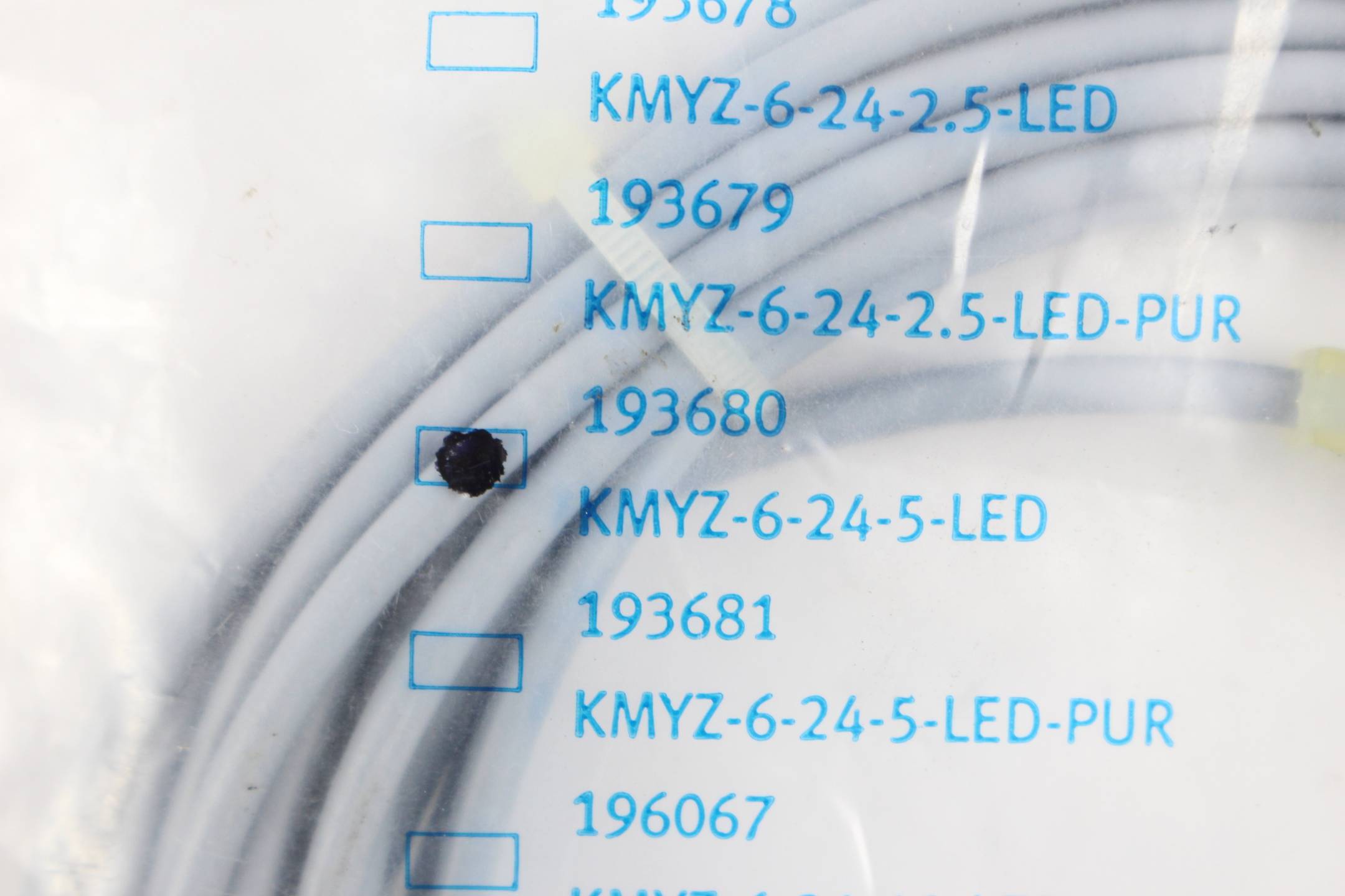 Festo Steckdosenkabel KMYZ-6-24-5-LED ( 193680 )-1