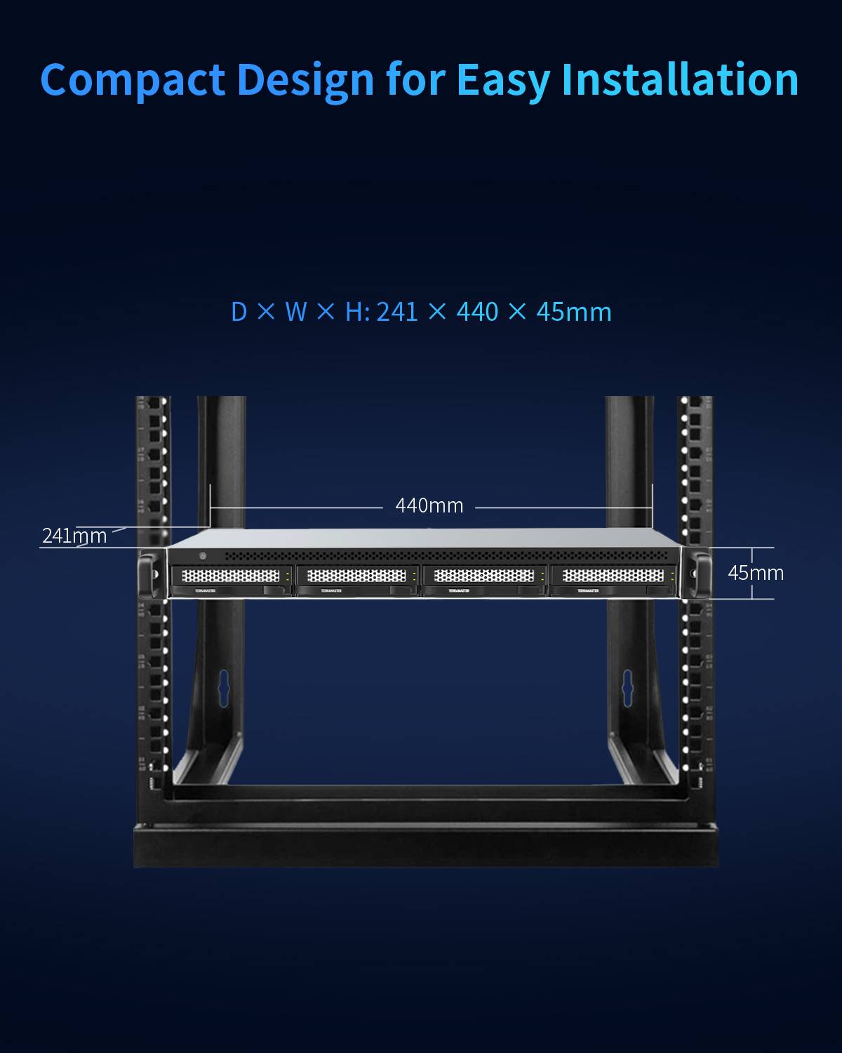 TerraMaster D4-320U 4bay Gehäuse USB3.2 Diskless - DAS - DAS - 10.000 Mbps-0