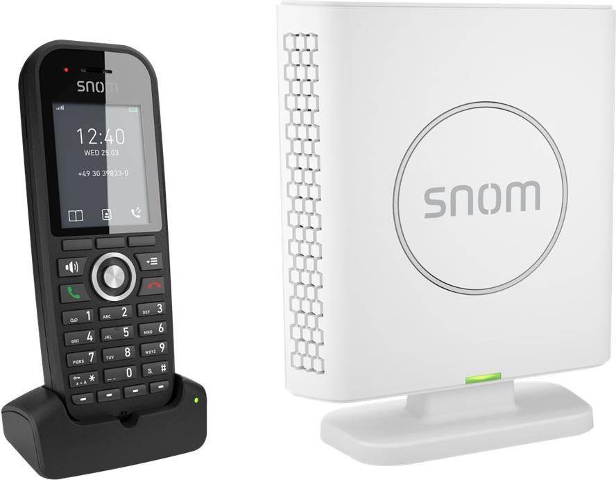 Snom m430 - Schnurloses VoIP-Telefon mit Rufnummernanzeige-0