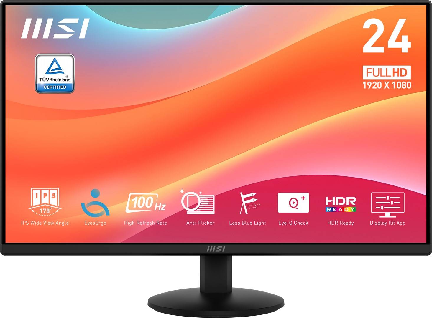 MSI Pro MP242L| 23.8" Full HD IPS Monitor| - Flachbildschirm (TFT/LCD) - 60,5-2