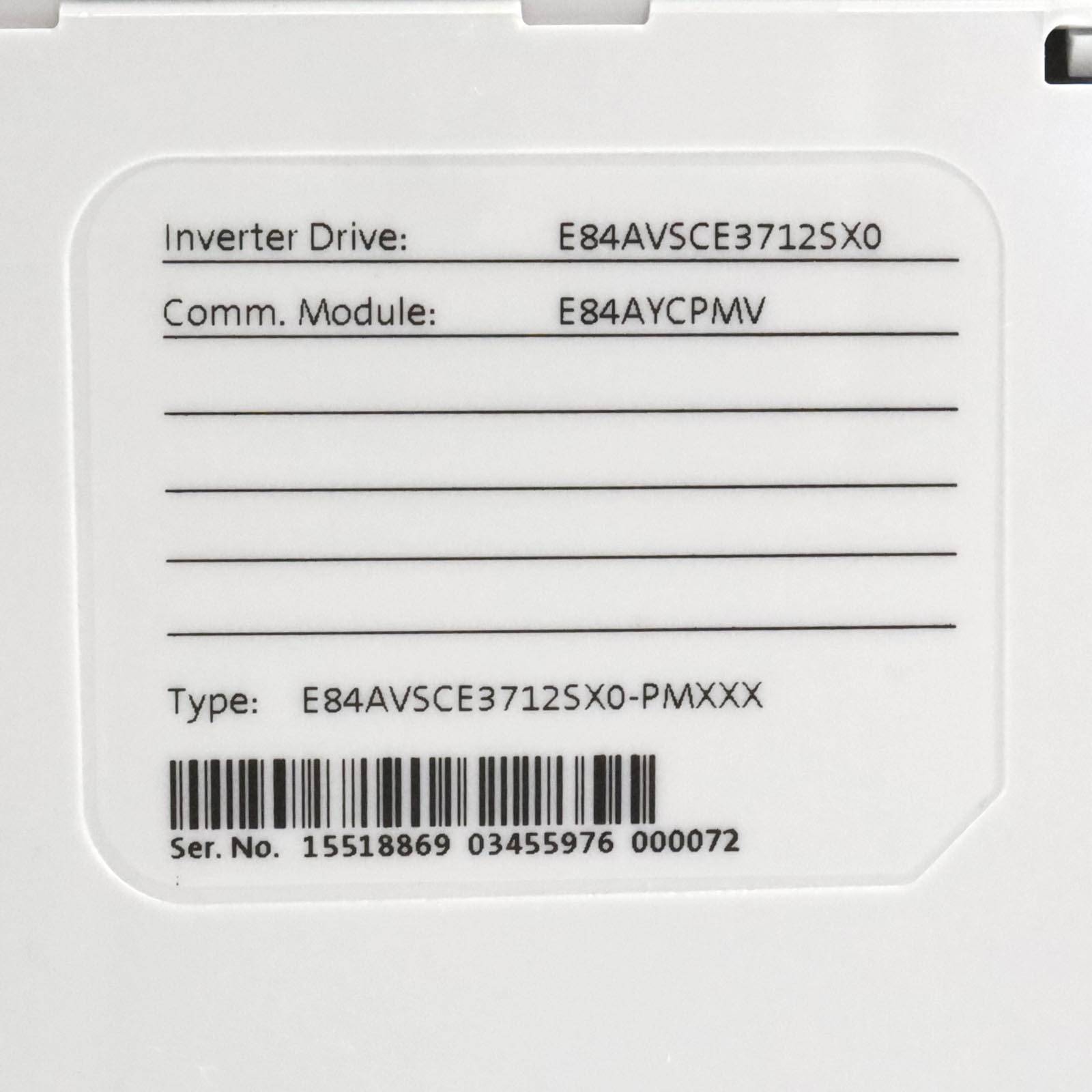 Lenze Inverter Drive 8400 E84AVSCE3712SX0-PMXXX SIE-1