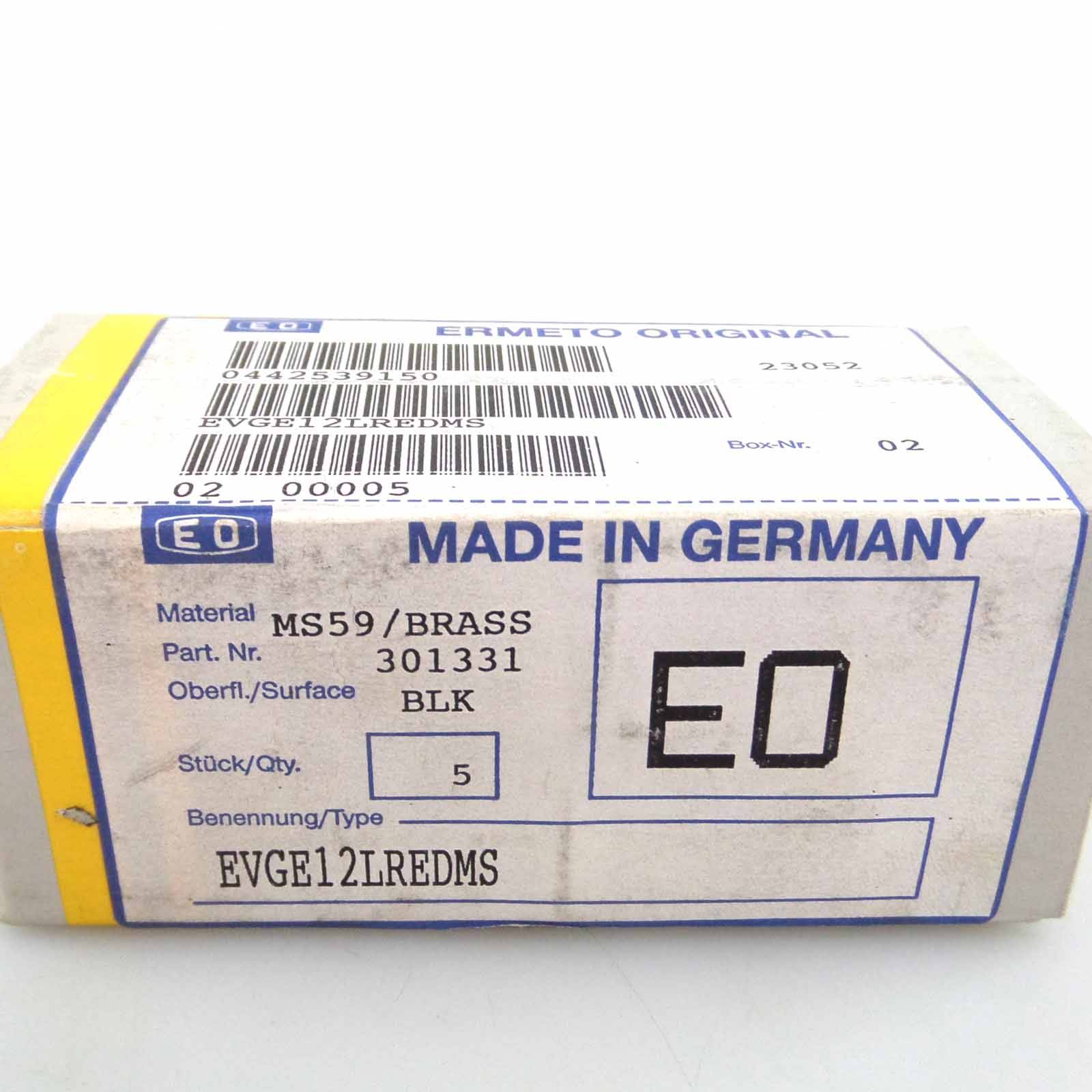 Parker Einschraubverschraubung EVGE12LREDMS (5Stk.) SIE-1
