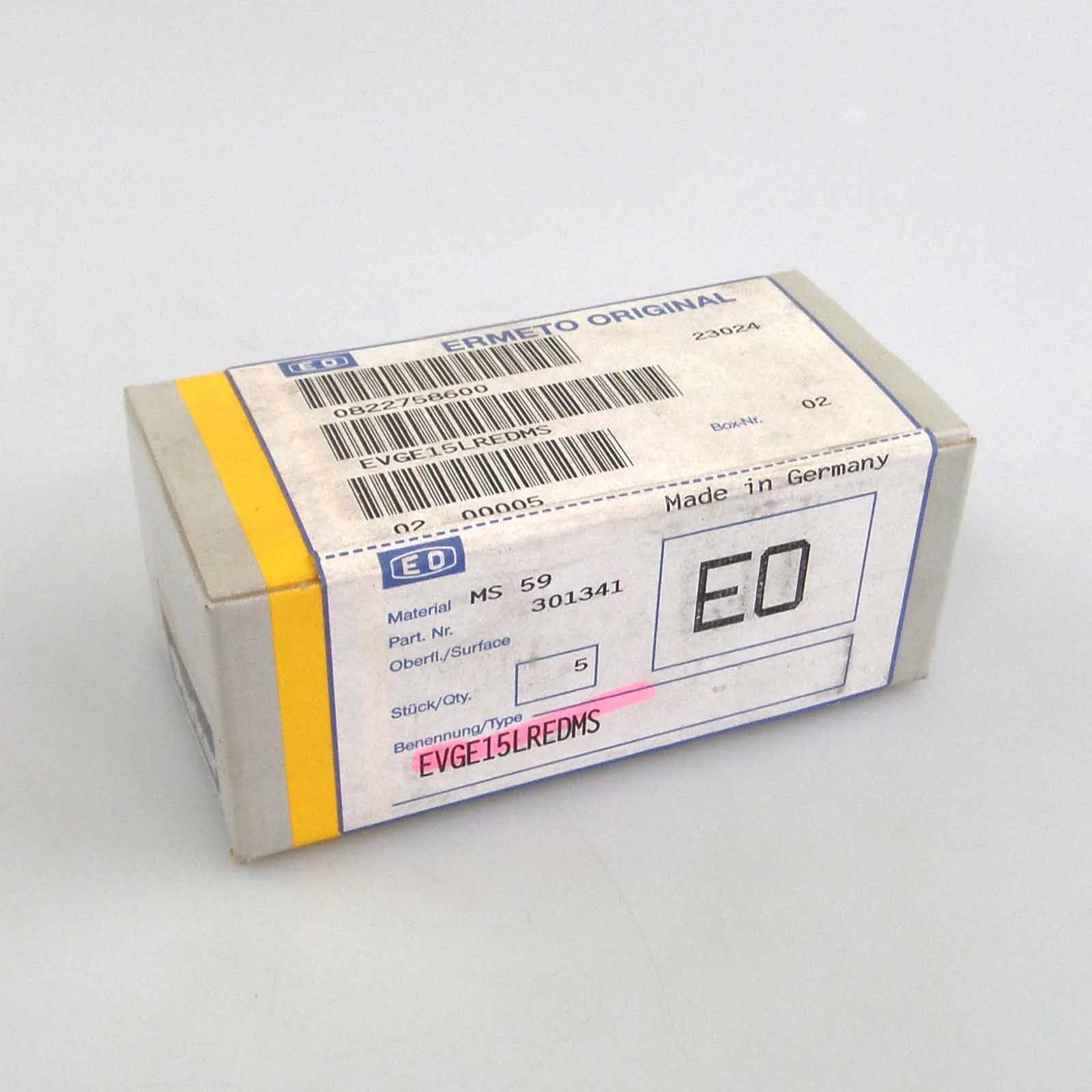Parker Einschraubverschraubung EVGE15LREDMS (5Stk.) SIE-0